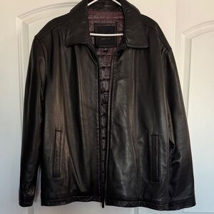Marc New York Black Leather Jacket